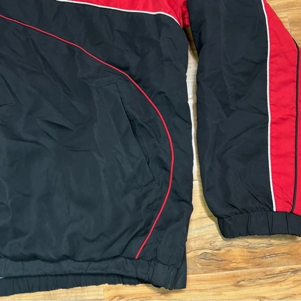 Vintage Ohio State Buckeyes 58 Sports Pullover‎ Lined XXL Windbreaker Jacket Y2K